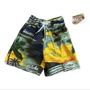 Ali’i Hawaii Toddler Boys Hawaiian Board-shorts Size XS NWT